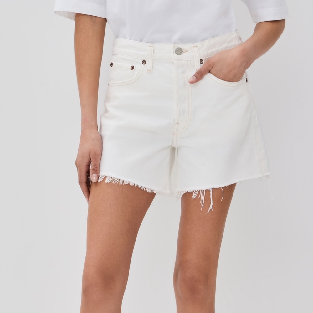 Agolde Long Parker Jean Shorts